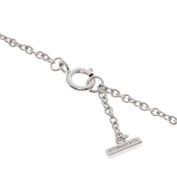 TIFFANY & CO. White Gold Diamond Charm Bracelet - Picture 4 of 6